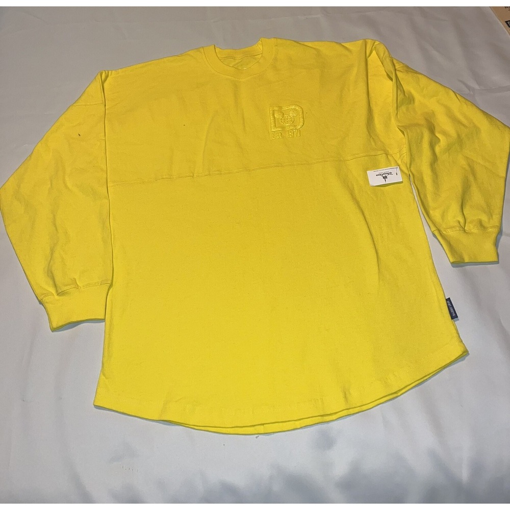 Walt Disney World Dapper Yellow Spirit‎ Jersey Adult Small Disney Parks